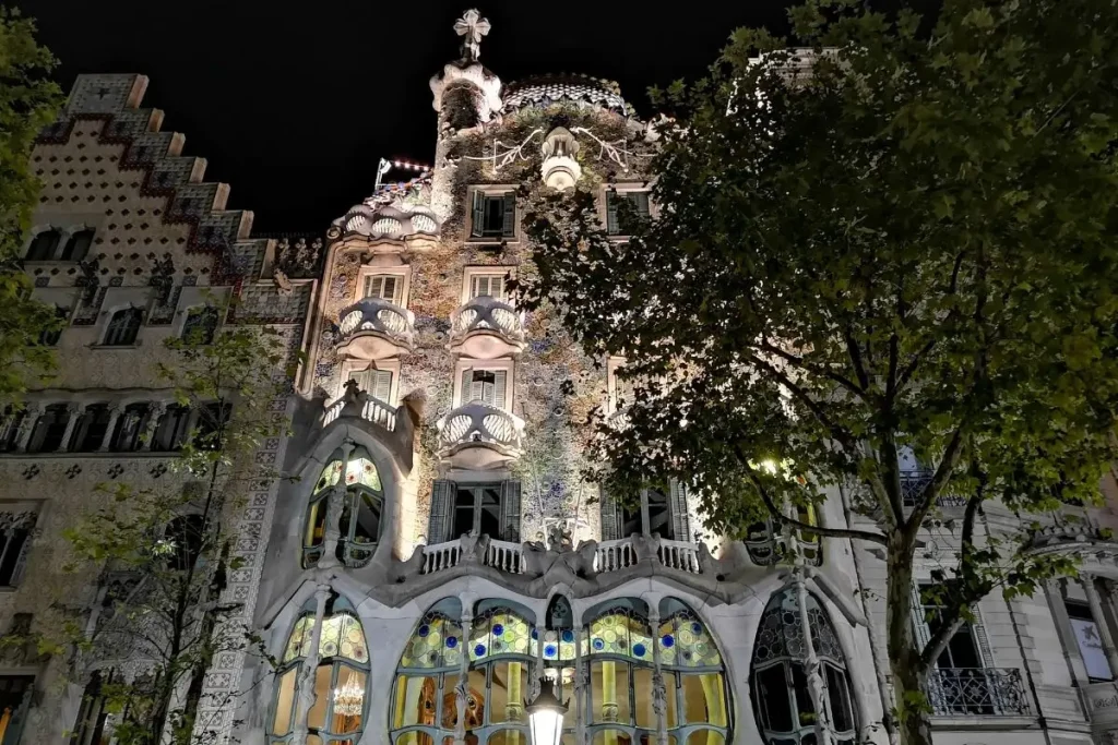 Noche Casa Batlló Barcelona
